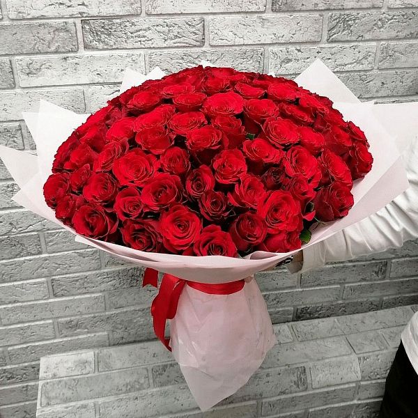 Букет из 101 Розы "Чародейка"